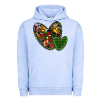 Pigment Grape Ice christmas heart Urban Hoodie - RanaPortraitStore