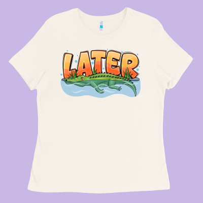 Later Ladies Tee Designed By Cowhidedigitalart