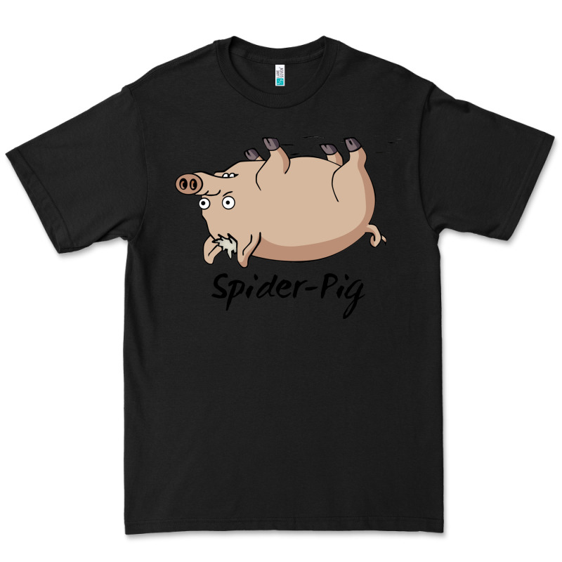Spider Pig Premium Tee by DesigneFamous | Teevron