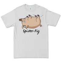 Dove Grey Spider Pig Premium Tee - DesigneFamous