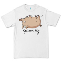 White Spider Pig Premium Tee - DesigneFamous