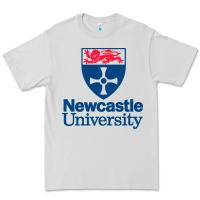 Dove Grey Newcastle College Premium Tee - DesigneFamous