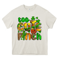 Cream St. Patrick's too cute to pinch Heavy Core Tee - OliviaCreatesArt