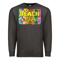Smoke beach vibes summer brushstroke Premium Sweatshirt - Jasminsmagicworld