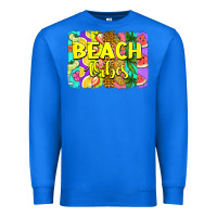 True Royal beach vibes summer brushstroke Premium Sweatshirt - Jasminsmagicworld