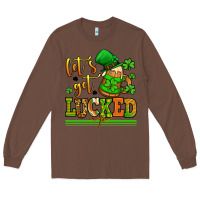 Chestnut lets get lucked up st patricks Long Sleeve Tee - LillyAllenDesigns