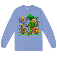 Colony Blue lets get lucked up st patricks Long Sleeve Tee - LillyAllenDesigns
