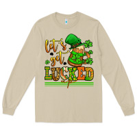 Mushroom lets get lucked up st patricks Long Sleeve Tee - LillyAllenDesigns