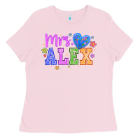 Bubblegum Pink mrs Ladies Tee - CowhideDigitalArt