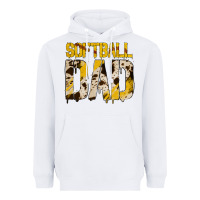 White no background softball dad Heavyweight Hoodie - Jasminsmagicworld