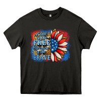 Asphalt Patriotic Sunflower Heavy Core Tee - Jasminsmagicworld