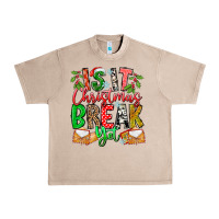 French Oak Is It Christmas Break Yet Urban Heavy Tee - CowhideDigitalArt