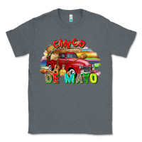 Charcoal Heather Cinco de mayo truck Classic Tee - FaDigitalArtStudio