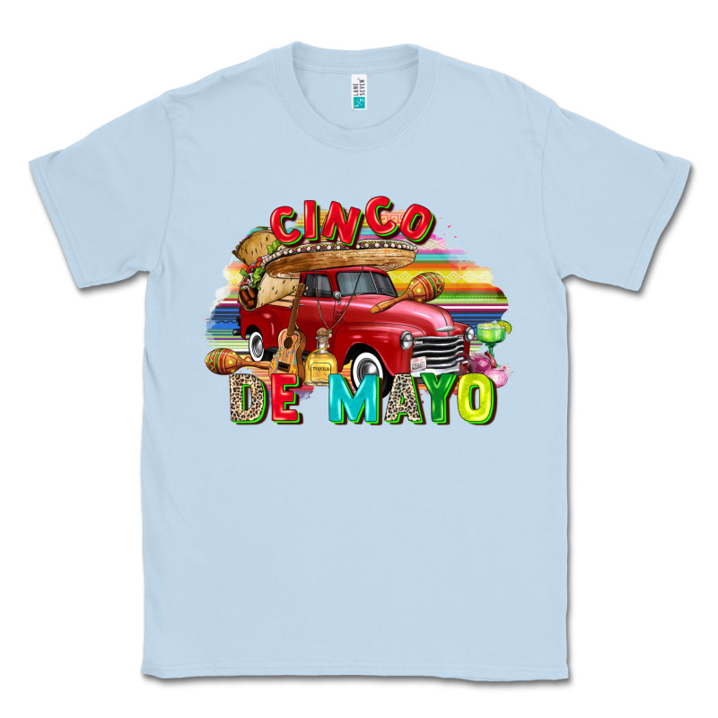 Cinco De Mayo Truck Classic Tee by FaDigitalArtStudio | Teevron