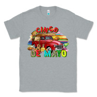 Heather Grey Cinco de mayo truck Classic Tee - FaDigitalArtStudio