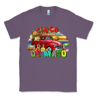 Lavender Cinco de mayo truck Classic Tee - FaDigitalArtStudio