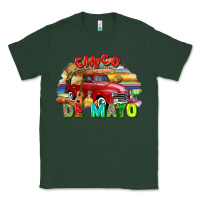Sports Green Cinco de mayo truck Classic Tee - FaDigitalArtStudio
