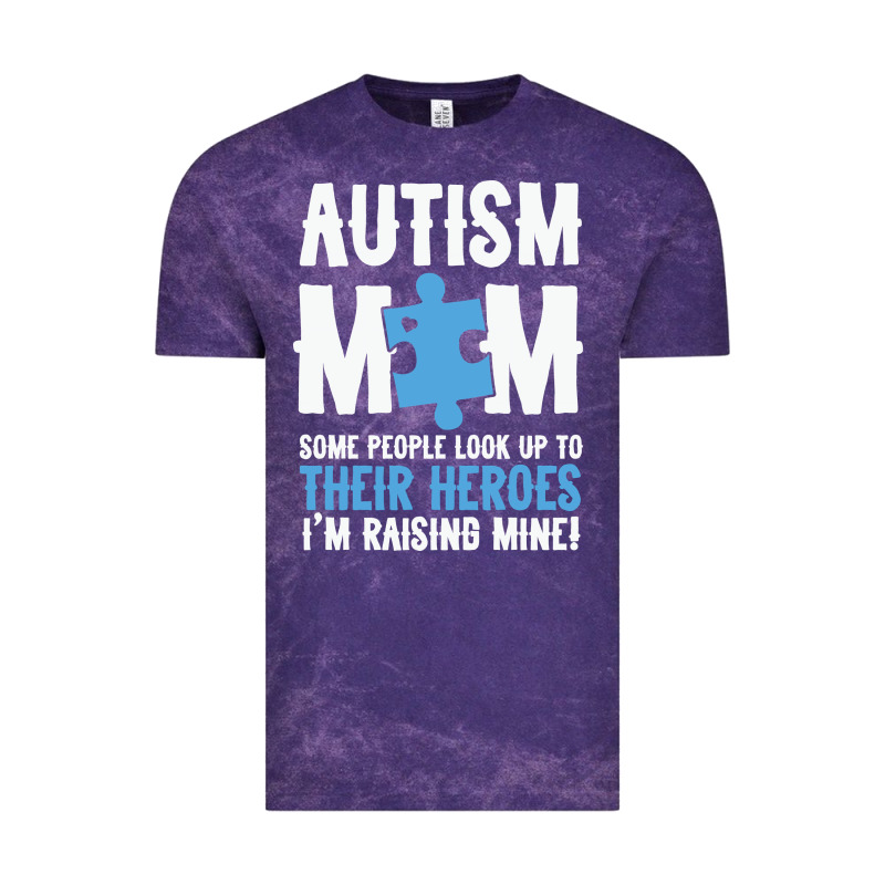 Lil Autism Mom Vintage Tee by CowhideDigitalArt | Teevron