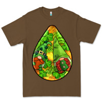 Cacao st.patrick's teardrop earrings Premium Tee - FaDigitalArtStudio