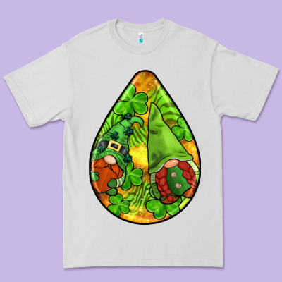 St.patrick's Teardrop Earrings Premium Tee Designed By Fadigitalartstudio