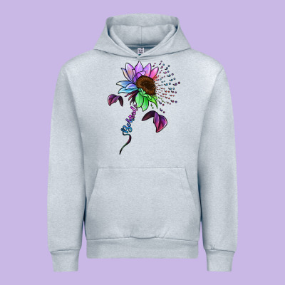Be Kind Autism Semicolon Urban Hoodie Designed By Jasminsmagicworld