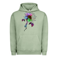 Pigment Oil Green Be Kind Autism Semicolon Urban Hoodie - Jasminsmagicworld
