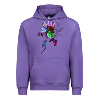 Tulip Be Kind Autism Semicolon Urban Hoodie - Jasminsmagicworld