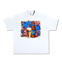 White Just Here For The Light Urban Heavy Tee - Jasminsmagicworld