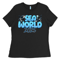 Black Sea World 2025 Ladies Tee - CowhideDigitalArt