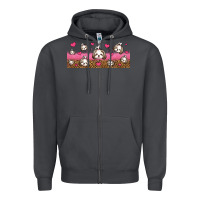 Smoke shih tzu dogs libbey glass Zipper Hoodie - Jasminsmagicworld