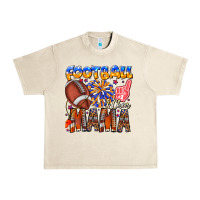 Sandshell football mama Urban Heavy Tee - CowhideDigitalArt