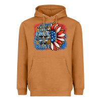 Meerkat patriotic sunflower land of the free Heavyweight Hoodie - Jasminsmagicworld
