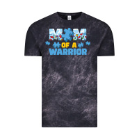Cloud Black LIL Autism Mom Vintage Tee - CowhideDigitalArt