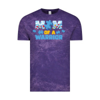 Cloud Purple LIL Autism Mom Vintage Tee - CowhideDigitalArt