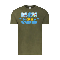Vintage Olive LIL Autism Mom Vintage Tee - CowhideDigitalArt