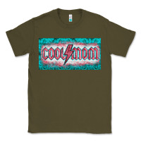 Army Green western coll mom    license  plaid  templata Classic Tee - BarkalooDesign