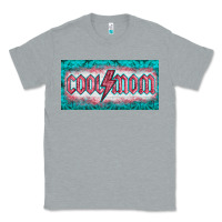 Heather Grey western coll mom    license  plaid  templata Classic Tee - BarkalooDesign