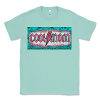 Seafoam western coll mom    license  plaid  templata Classic Tee - BarkalooDesign