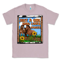 Lilac western just a girl who loves horses Classic Tee - OliviaCreatesArt