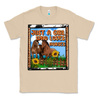 Mushroom western just a girl who loves horses Classic Tee - OliviaCreatesArt
