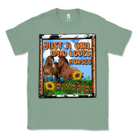 Sage western just a girl who loves horses Classic Tee - OliviaCreatesArt