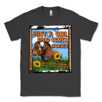 Smoke western just a girl who loves horses Classic Tee - OliviaCreatesArt