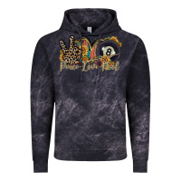 Cloud Black peace love pool Vintage Hoodie - RacoonDesign