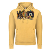 Vintage Mustard peace love pool Vintage Hoodie - RacoonDesign