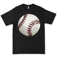 Black baseball ball Premium Tee - FaDigitalArtStudio