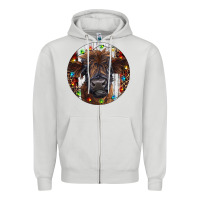Western Christmas Calf Zipper Hoodie | Teevron
