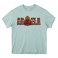 Arona abuela floral aztec leopard Heavy Core Tee - Jasminsmagicworld