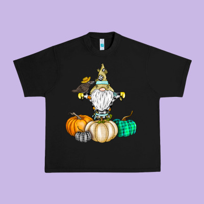 Happy Fall Urban Heavy Tee Designed By Cowhidedigitalart