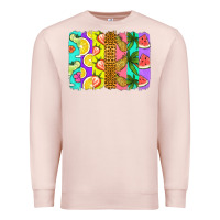 Pale Pink summer brushstroke Premium Sweatshirt - Jasminsmagicworld