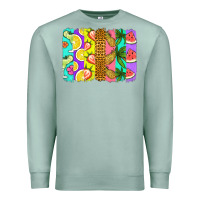 Seafoam summer brushstroke Premium Sweatshirt - Jasminsmagicworld